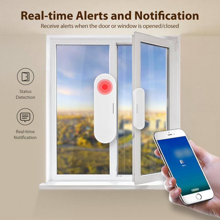 Matter Thread Door/Window Sensor Compatible With Tuya Smart Home System - Trustpick