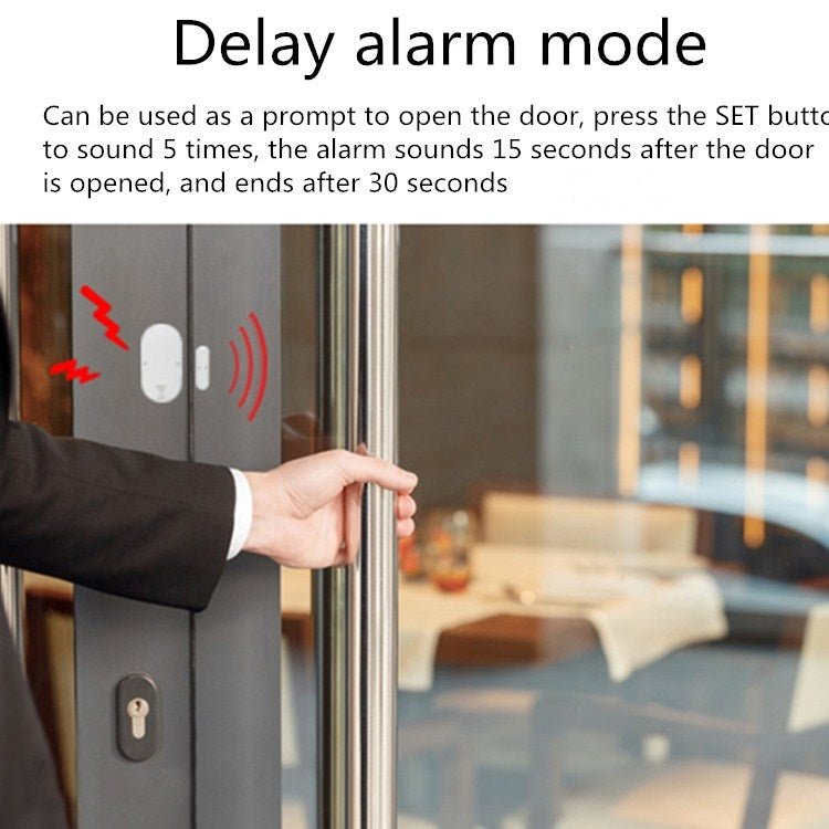 MC - 03 130dB Multi - function Door and Window Anti - theft Alarm with 5 Modes - Trustpick