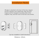 MC - 03 130dB Multi - function Door and Window Anti - theft Alarm with 5 Modes - Trustpick