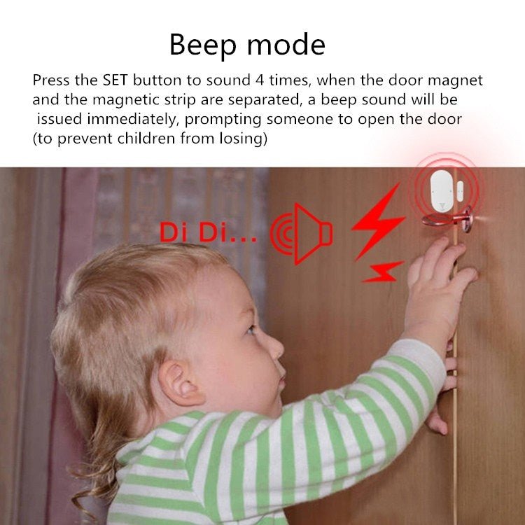 MC - 03 130dB Multi - function Door and Window Anti - theft Alarm with 5 Modes - Trustpick