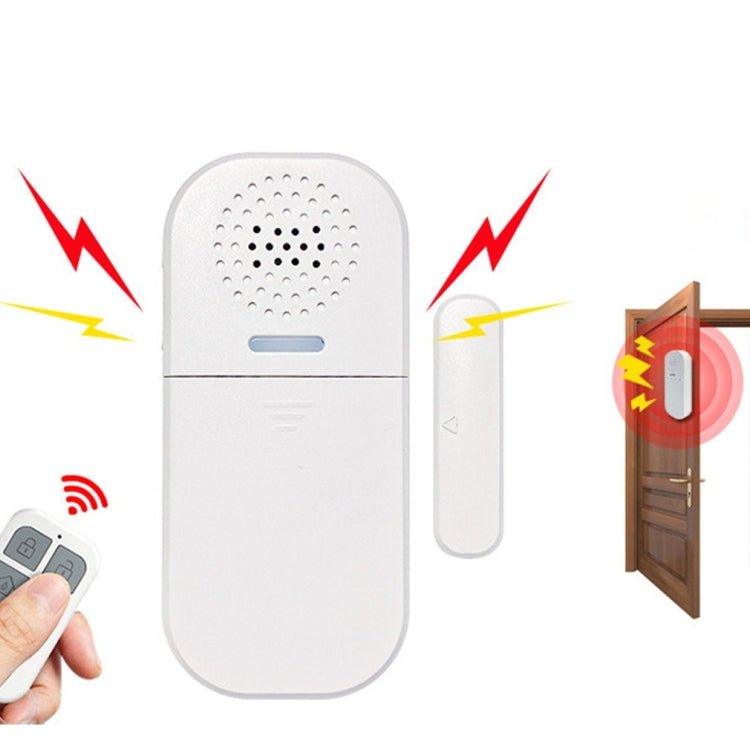 MC - 05 130dB Remote Door Magnetic Alarm With Light Reminder - Trustpick