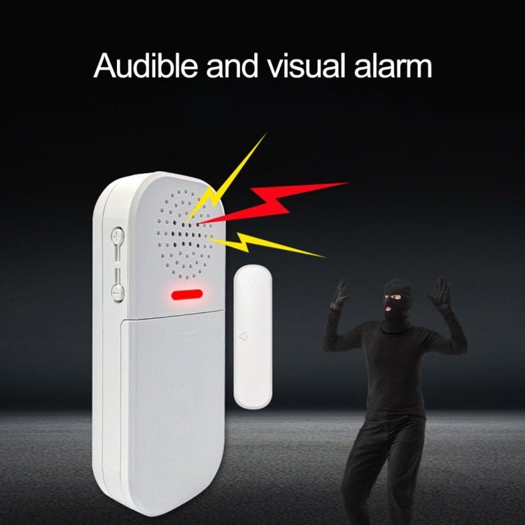 MC - 05 130dB Remote Door Magnetic Alarm With Light Reminder - Trustpick