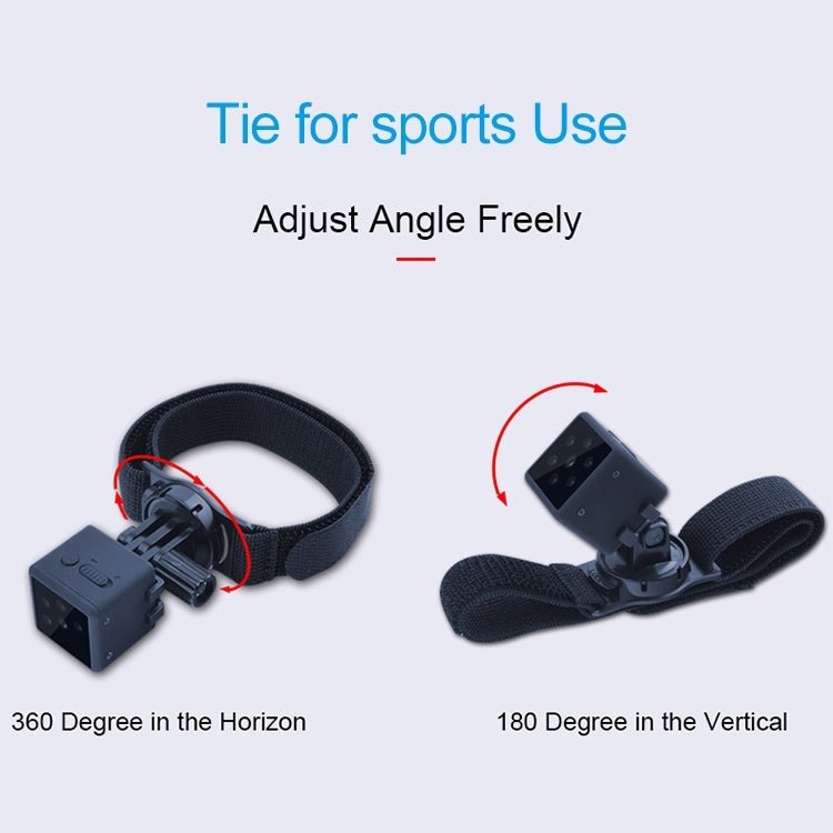 MD25 1080P Wearable Smart HD Camera Wireless Sport Camera, Support Infrared Night Vision / Motion Detection / TF Card - Trustpick