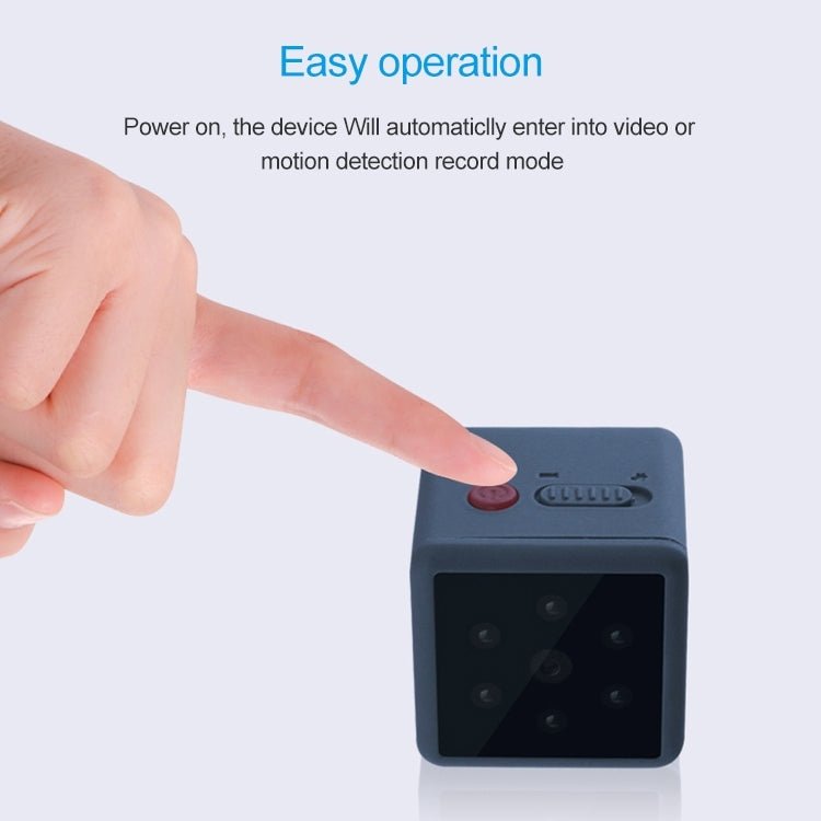 MD25 1080P Wearable Smart HD Camera Wireless Sport Camera, Support Infrared Night Vision / Motion Detection / TF Card - Trustpick