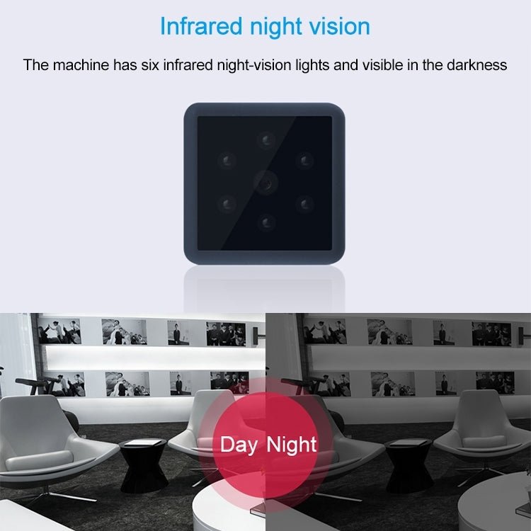 MD25 1080P Wearable Smart HD Camera Wireless Sport Camera, Support Infrared Night Vision / Motion Detection / TF Card - Trustpick