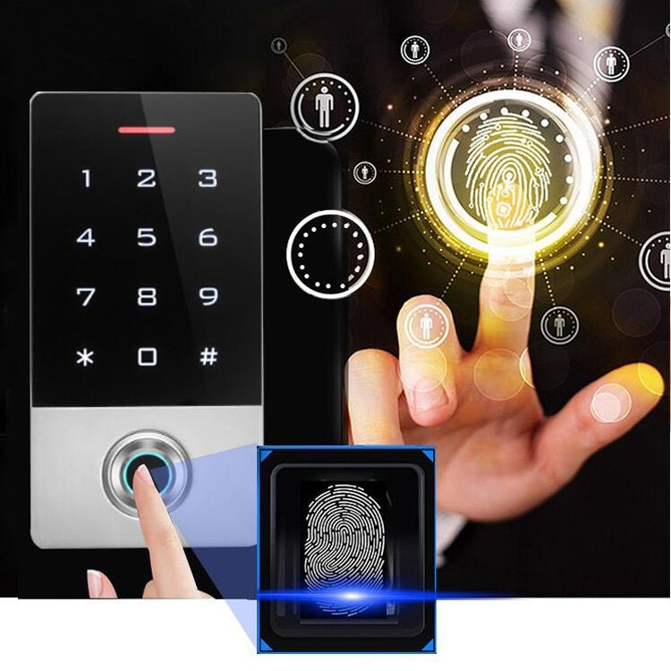 Metal Waterproof Fingerprint Swipe Password Access Control Multifunction All - in - one Machine - Trustpick