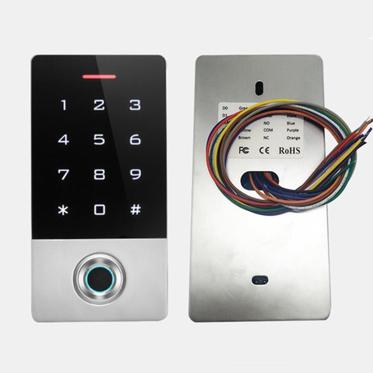 Metal Waterproof Fingerprint Swipe Password Access Control Multifunction All - in - one Machine - Trustpick