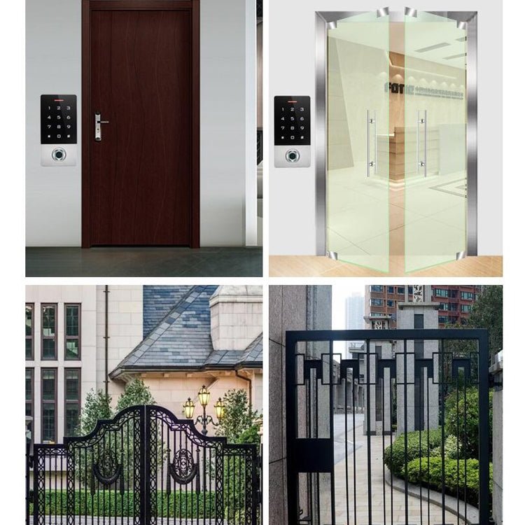 Metal Waterproof Fingerprint Swipe Password Access Control Multifunction All - in - one Machine - Trustpick