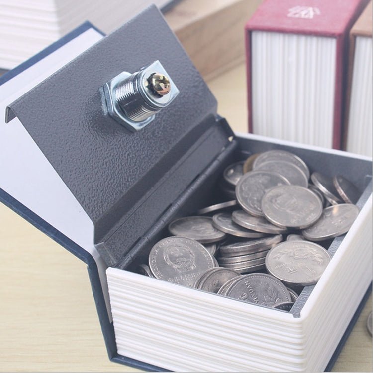 Mini Dictionary Safe Box Book Secret Security Lock Cash Money Coin Storage Jewellery key Locker - Trustpick