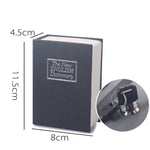 Mini Dictionary Safe Box Book Secret Security Lock Cash Money Coin Storage Jewellery key Locker - Trustpick