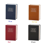 Mini Dictionary Safe Box Book Secret Security Lock Cash Money Coin Storage Jewellery key Locker - Trustpick