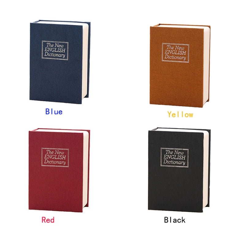 Mini Dictionary Safe Box Book Secret Security Lock Cash Money Coin Storage Jewellery key Locker - Trustpick