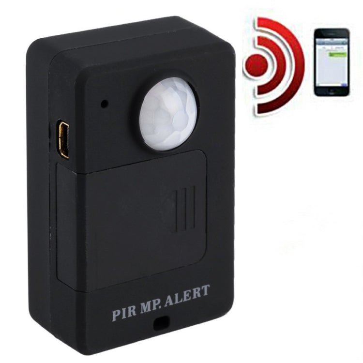 Mini PIR Alert Sensor Wireless Infrared GSM Alarm Monitor Motion Detector Detection Home Anti - theft System, EU Plug - Trustpick