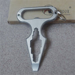 Mini Pocket EDC Stainless Steel Multi - function Self Security Defense Personal Tactical Tool - Trustpick