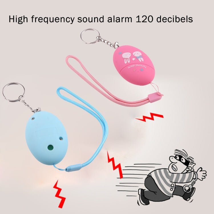 Mini Safe Football Loud Personal Alarm with Anti - Rape for Girl and Kids, 120Db Alarm - Trustpick