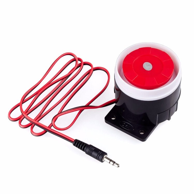 Mini Wired Alarm PSTN / GSM Wireless Home Alarm Security System 120 Decibel Horn Alarm Accessories - Trustpick