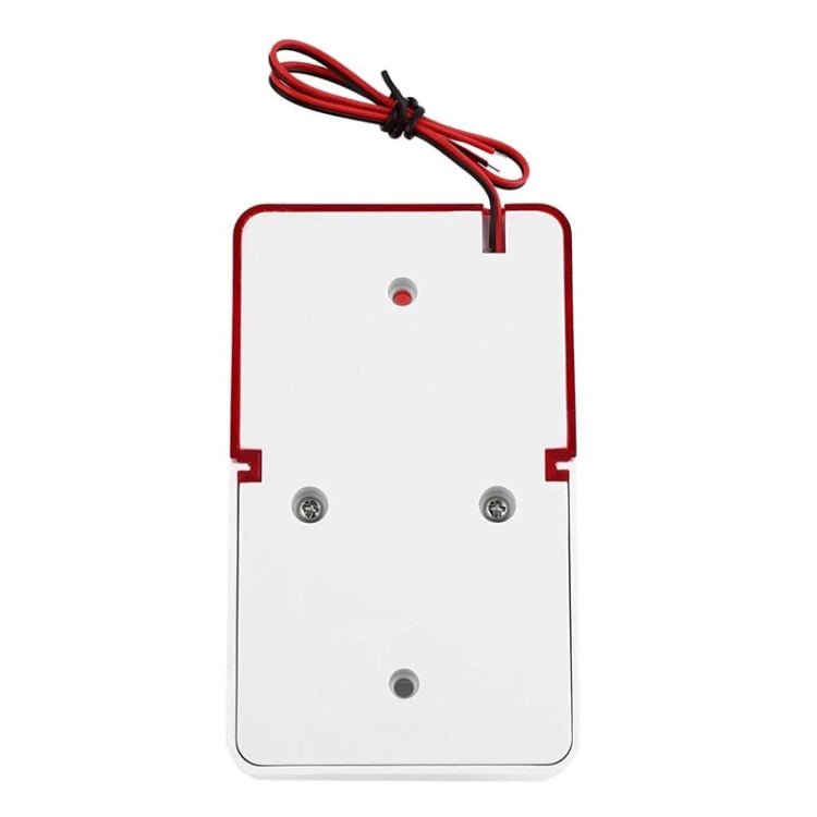 Mini Wired Red Strobe Siren for Burglar Security Alarm - Trustpick