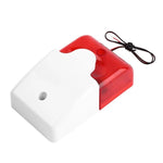 Mini Wired Red Strobe Siren for Burglar Security Alarm - Trustpick