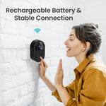 ML18 Mini Ultra Wide Angle Smart Video Doorbell Support Two - way Voice - Trustpick