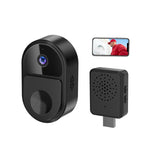 ML18 Mini Ultra Wide Angle Smart Video Doorbell Support Two - way Voice - Trustpick