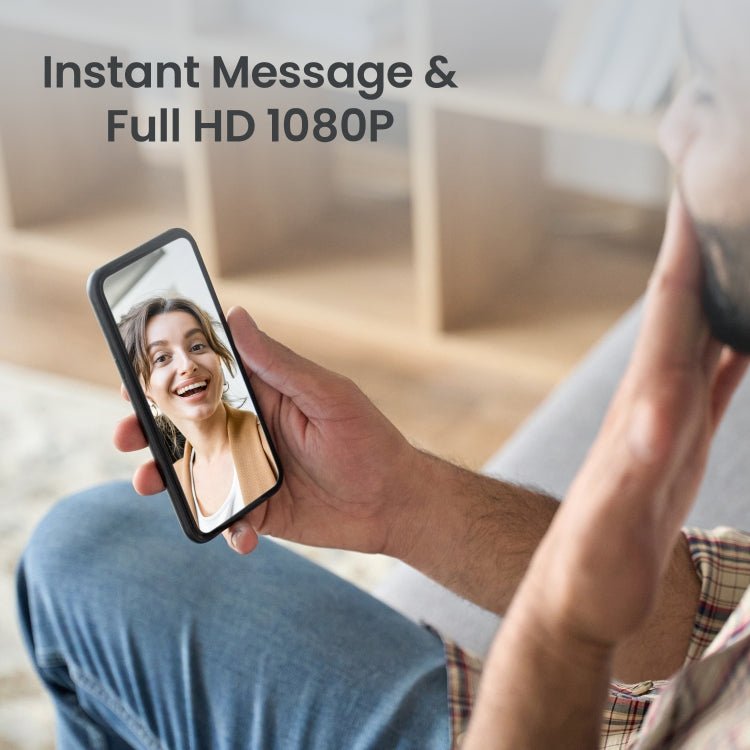 ML19 90 Degree Wide Angle Wireless Smart Video Doorbell - Trustpick