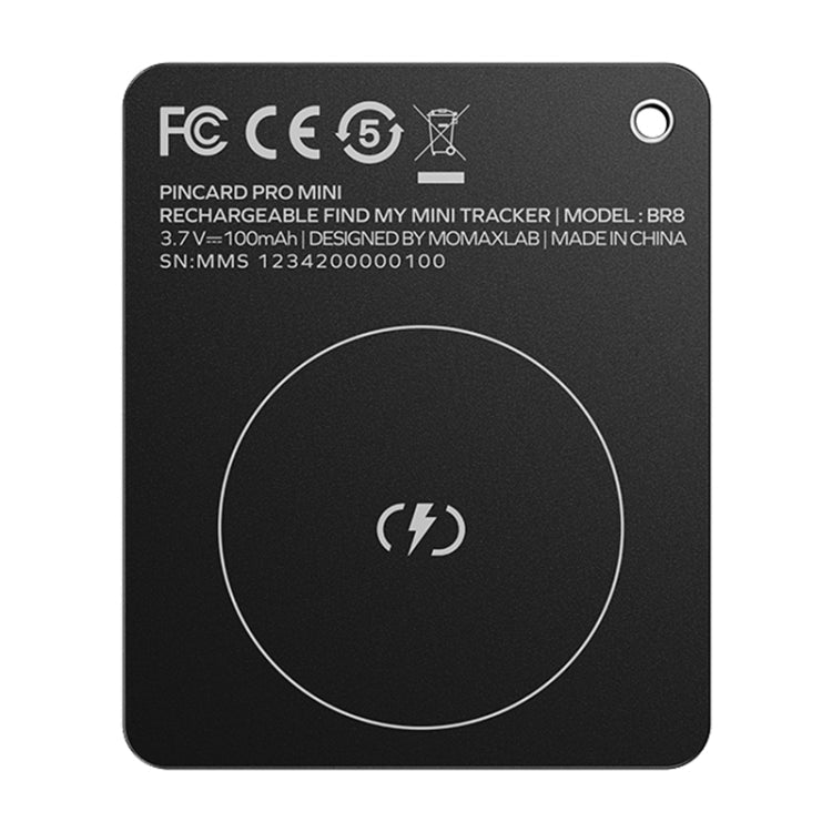 MOMAX PINCARD BR8 Card Wireless Charging Positioning Anti - lost Device - Trustpick