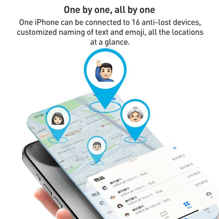 MOMAX PINCARD BR8 Card Wireless Charging Positioning Anti - lost Device - Trustpick