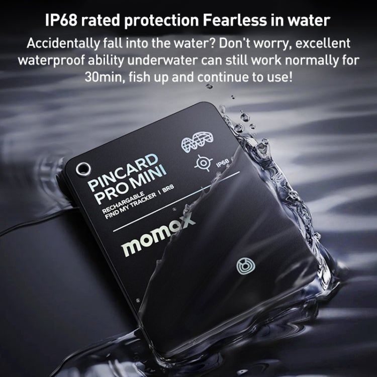 MOMAX PINCARD BR8 Card Wireless Charging Positioning Anti - lost Device - Trustpick