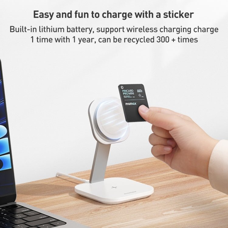 MOMAX PINCARD BR8 Card Wireless Charging Positioning Anti - lost Device - Trustpick