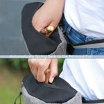MOVEPEAK Pet Snack Bag Leash Pet Training Waist Bag Outing Dog Snack Bag - Trustpick