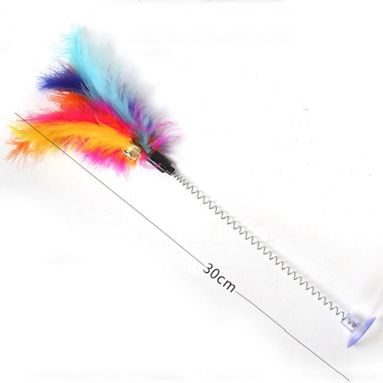 MZP01 Solid Wood Turntable Cat Toys Durable Funny Cat Stick Scratcher, Specification: - Trustpick