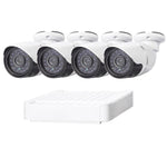 N4B - Mini/L 4 Ch 720P 1.0 Mega Pixel IP Camera NVR Kit, Support Night Vision / Motion Detection, IR Distance: 20m - Trustpick