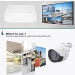 N4B - Mini/L 4 Ch 720P 1.0 Mega Pixel IP Camera NVR Kit, Support Night Vision / Motion Detection, IR Distance: 20m - Trustpick
