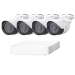 N4B - Mini/L 4 Ch 720P 1.0 Mega Pixel IP Camera NVR Kit, Support Night Vision / Motion Detection, IR Distance: 20m - Trustpick