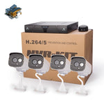 N4B7M 4Ch 960P P2P ONVIF 1.3 Mega Pixel IP Camera NVR Kit, Support Night Vision / Motion Detection, IR Distance: 20m - Trustpick