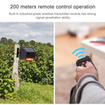 N911F 129dB Wireless Remote Control Solar Human Body Induction Sound Light Alarm - Trustpick