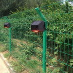 N911F 129dB Wireless Remote Control Solar Human Body Induction Sound Light Alarm - Trustpick