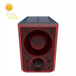 N911N Solar Alarm Infrared Sensor Sound And Light Blast Warning Light Animal Repeller - Trustpick