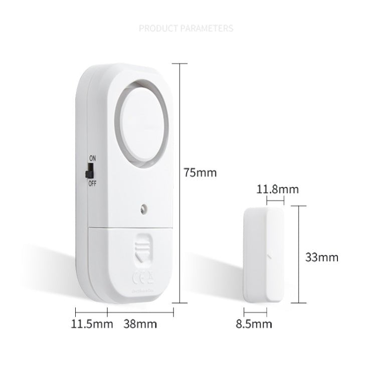 N911S Home Door Window Induction Alarm Household Door Magnetic Wireless Anti - Theft Alarm - Trustpick