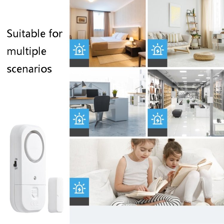 N911S Home Door Window Induction Alarm Household Door Magnetic Wireless Anti - Theft Alarm - Trustpick