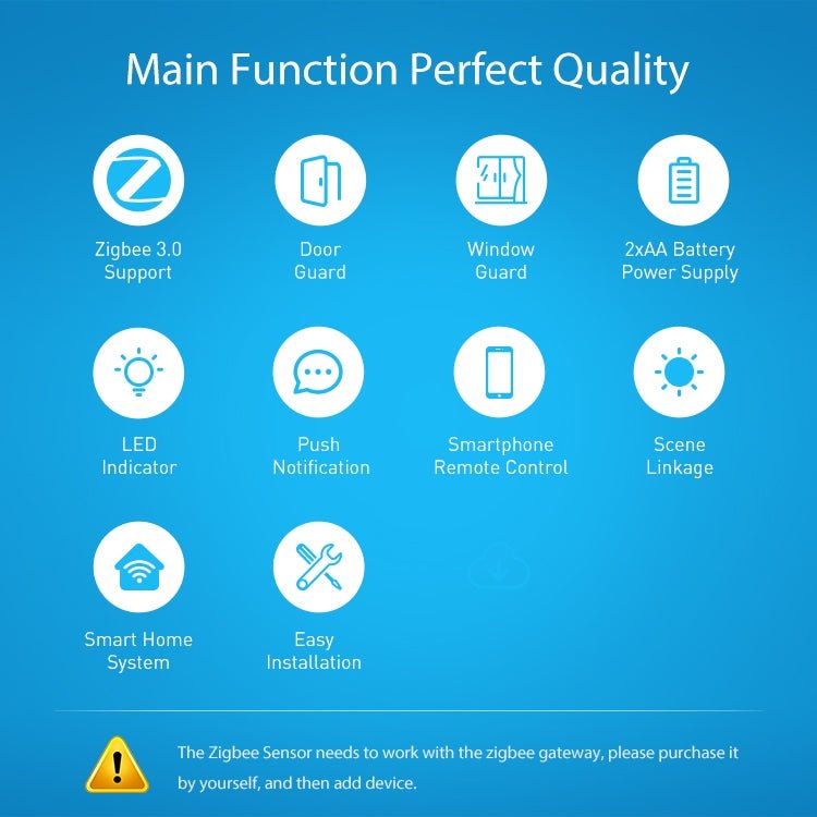 NEO NAS - DS05B Zigbee Door Sensor & Window Sensor - Trustpick