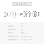 NEO NAS - PD02W Wireless WiFi PIR Detector Motion Sensor, with Magnet Bracket & Support Android / IOS systems & Ultra - bright Red LED - Trustpick