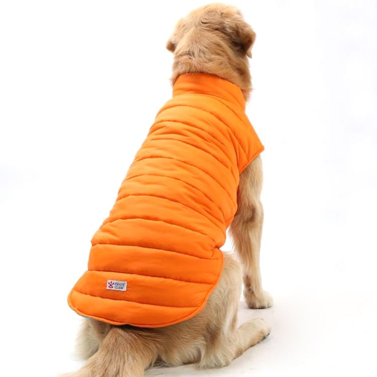 New Autumn and Winter Style Lovely Bone Pattern Pet Dog Reversible Cotton Garment Size:S, Bust: 38 - 43cm, Neck: 26 - 31cm - Trustpick