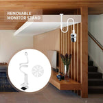 No - Drill Security Camera Mount With Clip Flexible Bendable Bracket Base For Baby Monitor/Webcam - Trustpick