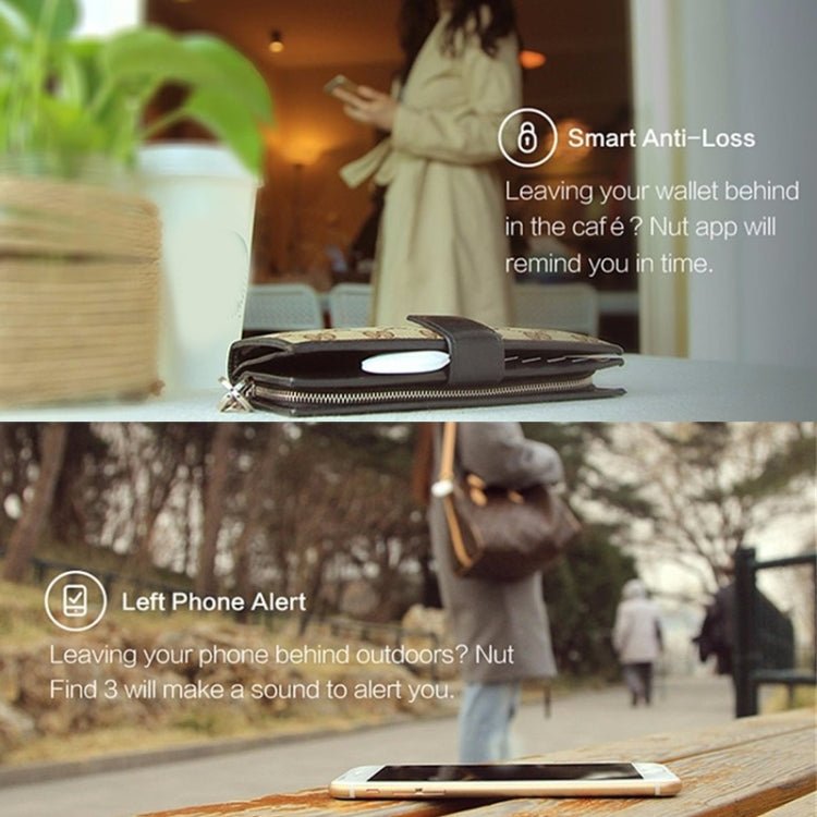 NUT F7X Smart Anti - Lost Device Bluetooth Two - Way Alarm Mobile Phone Key Wallet Anti - Lost Device - Trustpick