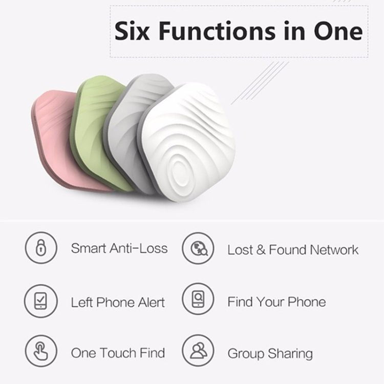 NUT F7X Smart Anti - Lost Device Bluetooth Two - Way Alarm Mobile Phone Key Wallet Anti - Lost Device - Trustpick