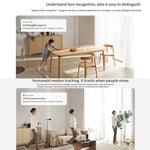 Original Xiaomi Mijia Smart Camera 3 PTZ Version 3K AI Detection Baby Monitor 5MP 360 Degree View Webcam Day & Night Work Infrared Night Vision, With US Plug Adapter - Trustpick