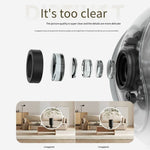 Original Xiaomi Mijia Smart Camera 3 PTZ Version 3K AI Detection Baby Monitor 5MP 360 Degree View Webcam Day & Night Work Infrared Night Vision, With US Plug Adapter - Trustpick