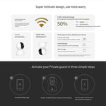 Original Xiaomi Mijia Smart Camera 3 PTZ Version 3K AI Detection Baby Monitor 5MP 360 Degree View Webcam Day & Night Work Infrared Night Vision, With US Plug Adapter - Trustpick