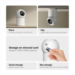Original Xiaomi Mijia Smart Camera 4 9X Zoom Edition Baby Pet AI Facial Recognition Gesture Call Two - way Voice Camera For Mi Home APP - Trustpick